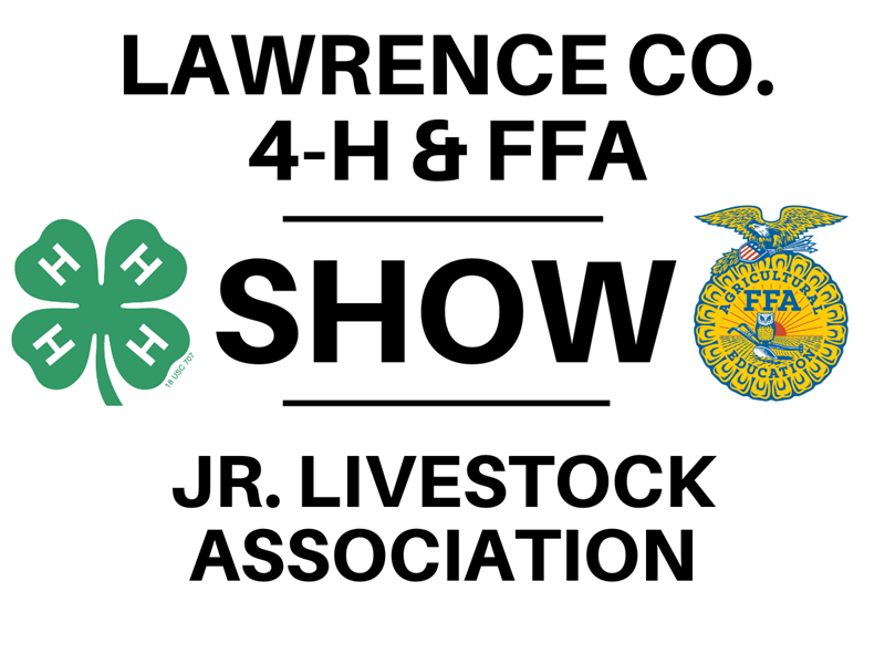 Logo for 2024 Lawrence Co. 4-H & FFA Jr. Livestock