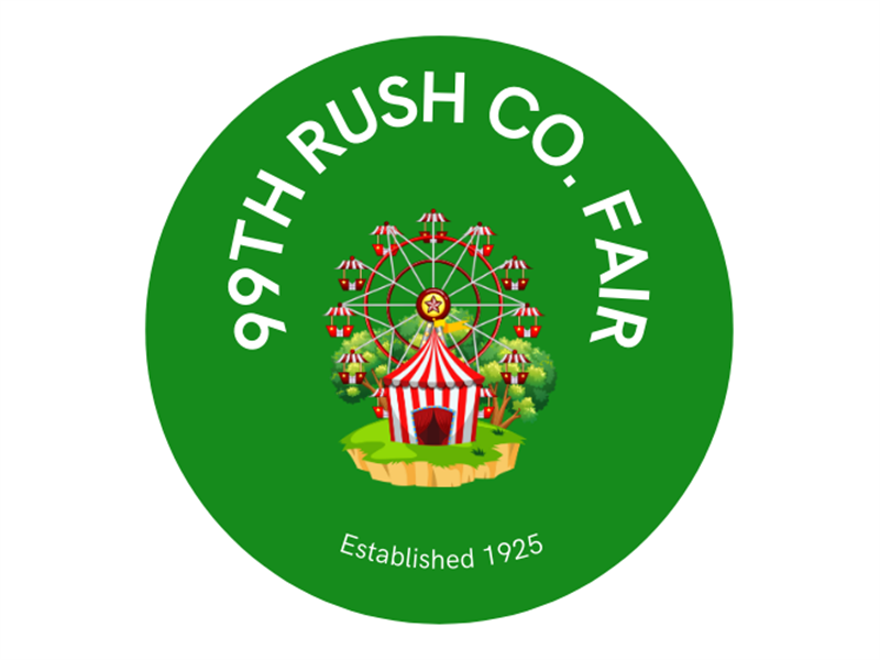Logo for 2024 Rush County Fair