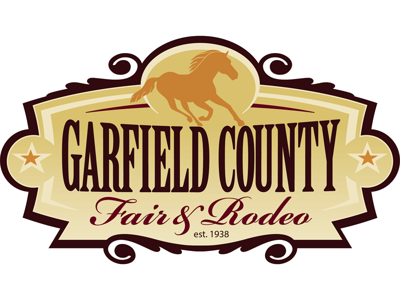 Logo for 2024 Garfield County Fair and Rodeo