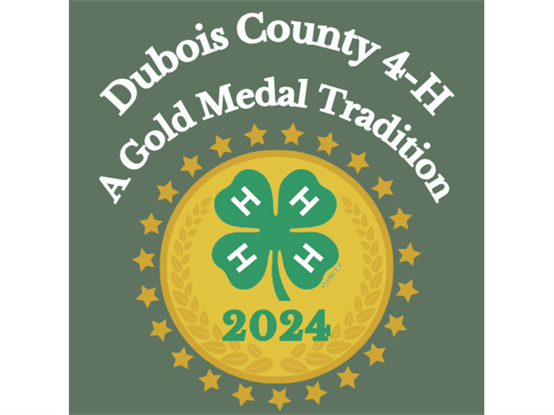 Logo for 2024 Dubois County 4-H Fair