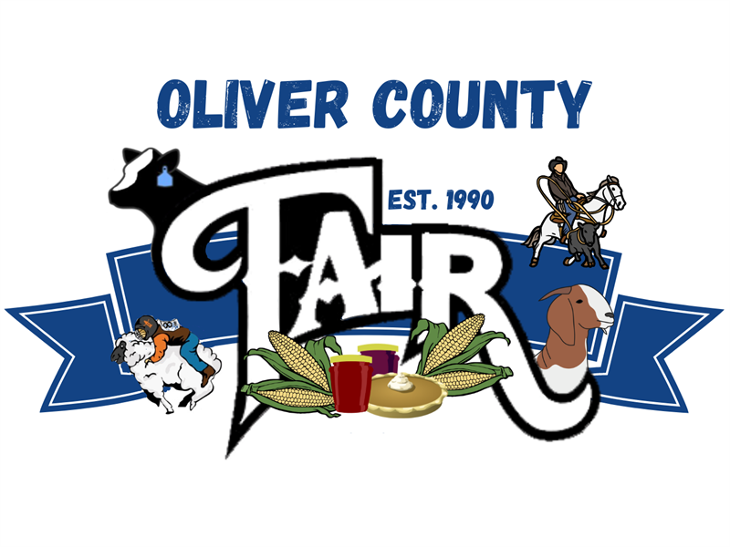Logo for 2024 Oliver County Fair