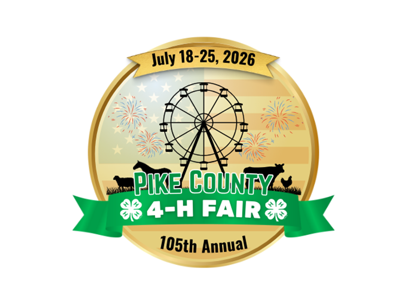 Logo for 2026 Pike County 4-H Fair